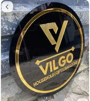 Indoors Logo Signage