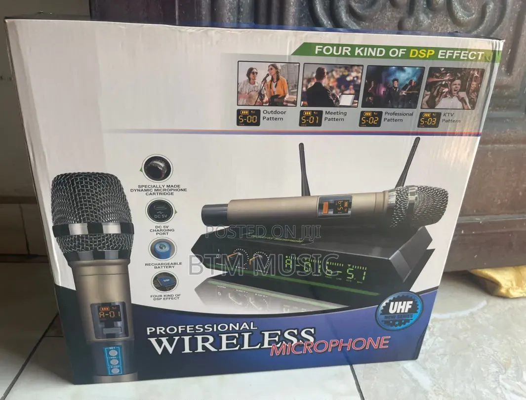 Rechargeable Wireless Microphone
