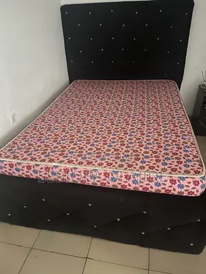Bed Frame And Mouka Foam Mattress