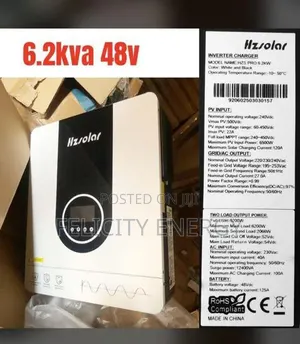 Hzsolar 6.2kva 48v Hybrid Inverter