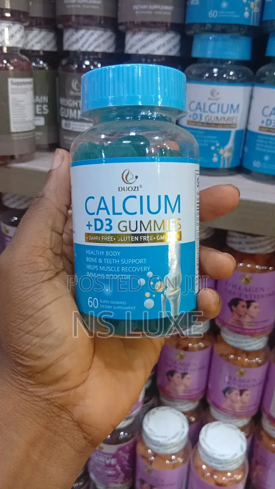 Boric Acid/Cranberry Probiotics/Calcium D3 Gummies