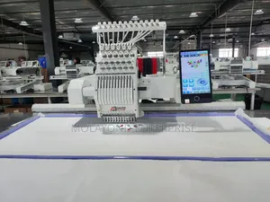 One Head Big Frame 500x1200 Industrial Monogram Machine