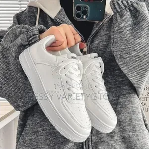 Classic Men's Casual Shoes - White