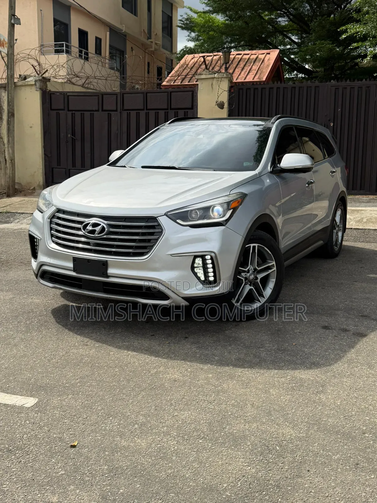 Hyundai Santa Fe 2017 Silver