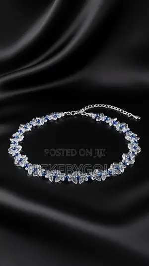 Crystal Night Blossom Necklace