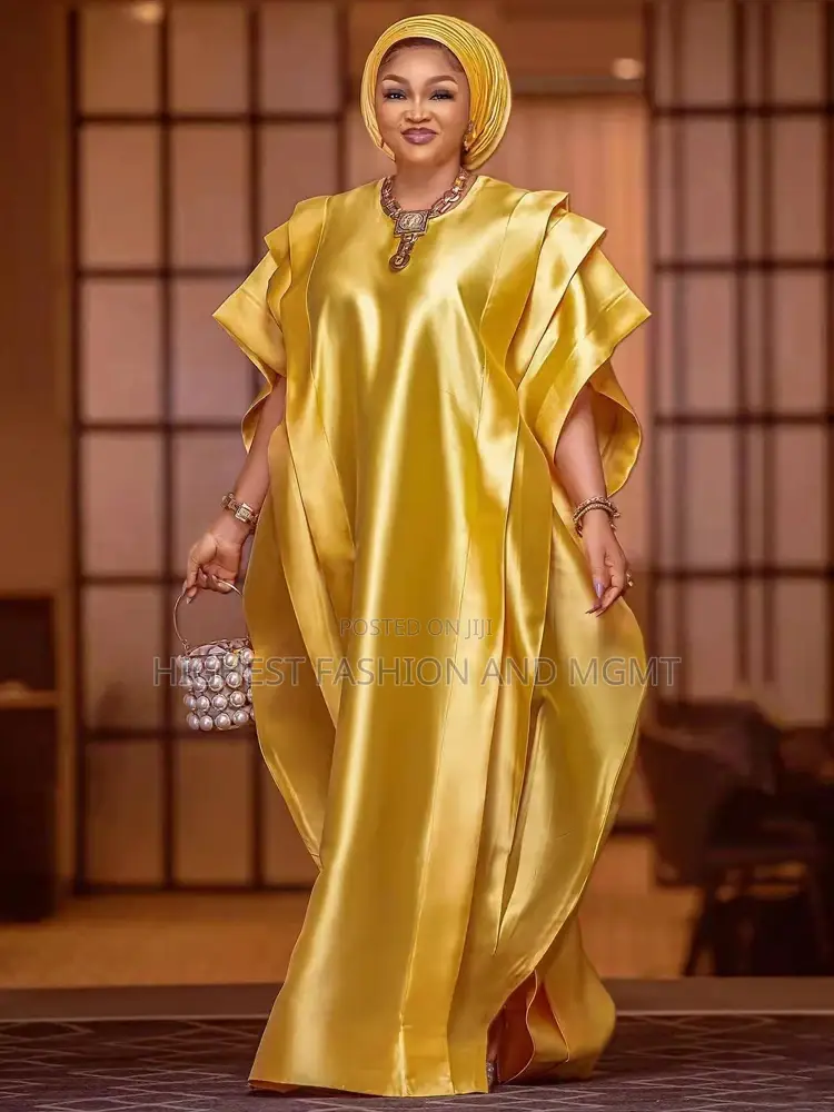 Satin Boubou Outfit
