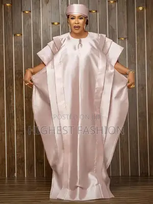 Satin Boubou Outfit