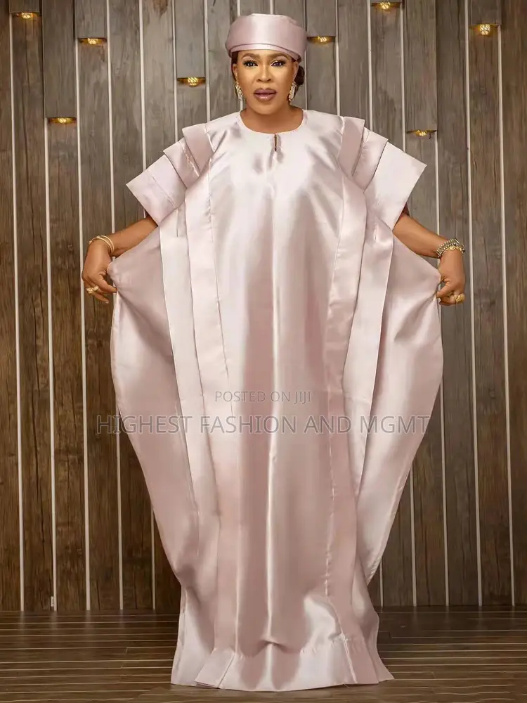 Satin Boubou Outfit