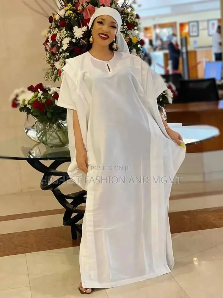 Satin Boubou Outfit