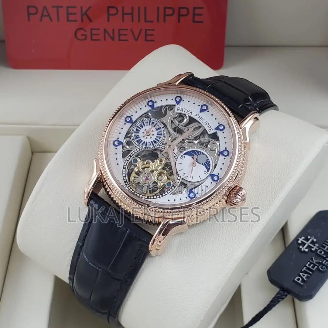 Patek Authomatic Leather Luxury
