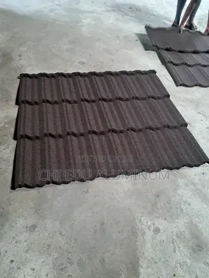 Coffee Brown Classic Design Stone Coated Roofing Sheets