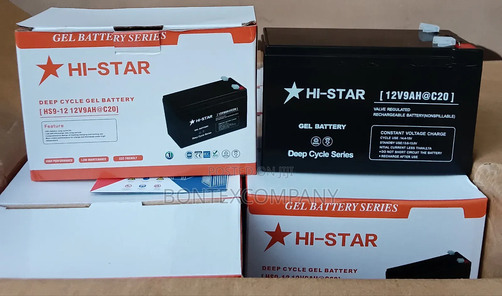 Histar 12v9ah Battery – 9ahs