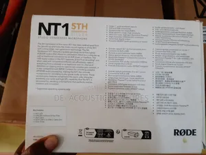 Rhode Nt1 5th Edition Brand New Quality Studio Microphone