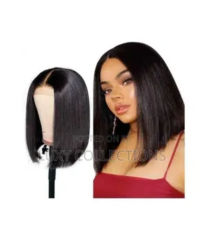 12" Straight Bob Hair
