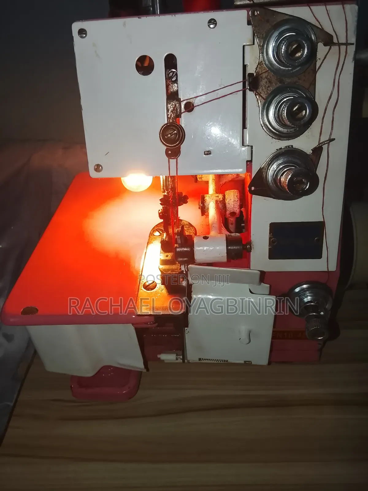Electric and Manual 4 Thread Sewing Machine