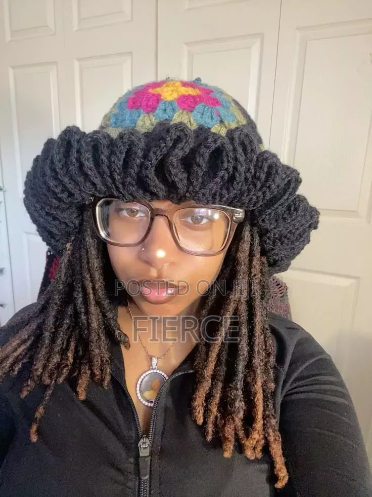 Crochet Ruffle Hat