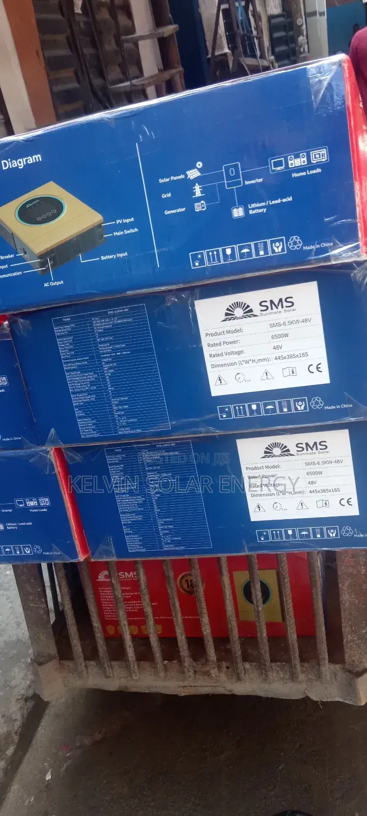 6.5kva SMS Inverter 48v