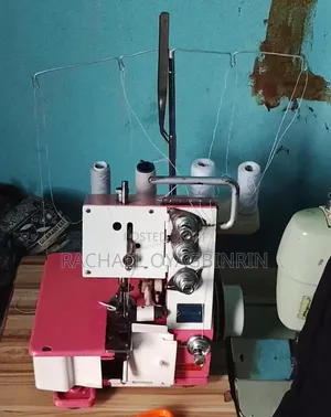 Electric and Manual 4 Thread Sewing Machine