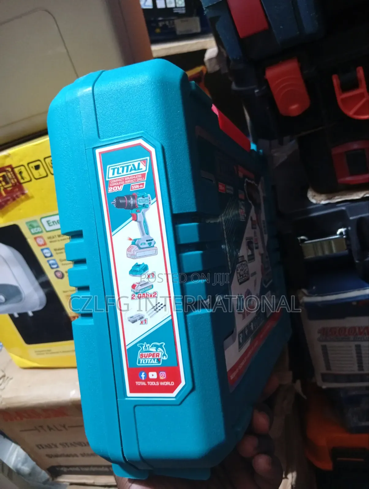 Compact Brushless Cordless Impact Drill