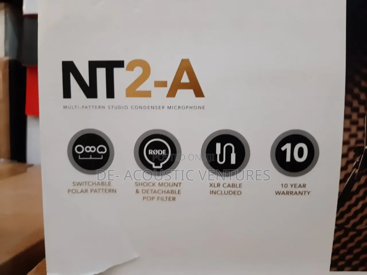 Rode Nt2a Studio Microphone