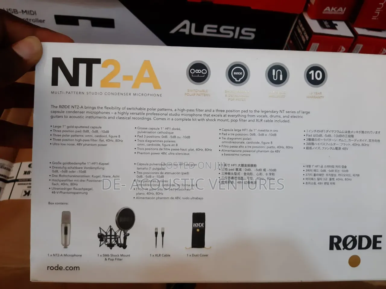 Rode Nt2a Studio Microphone
