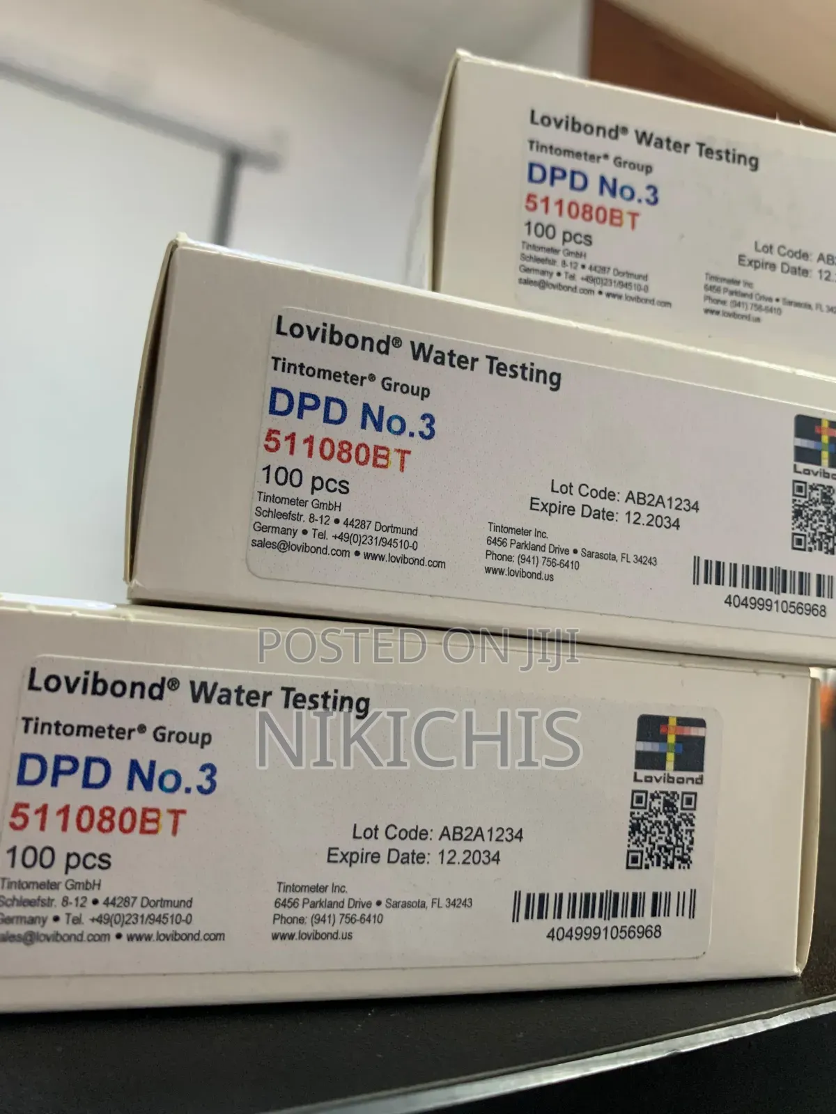 Lovibond Water Testing Dpd 3 100pk