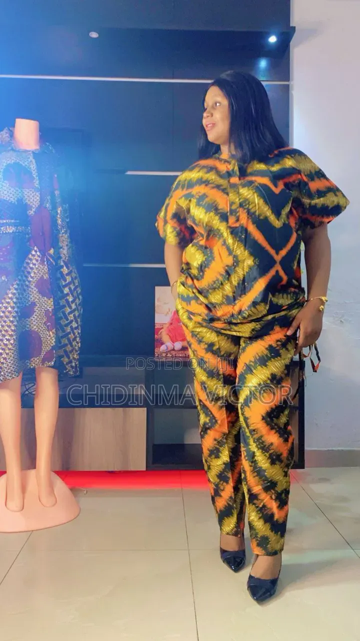 2 Piece Ankara (Trouser Top)