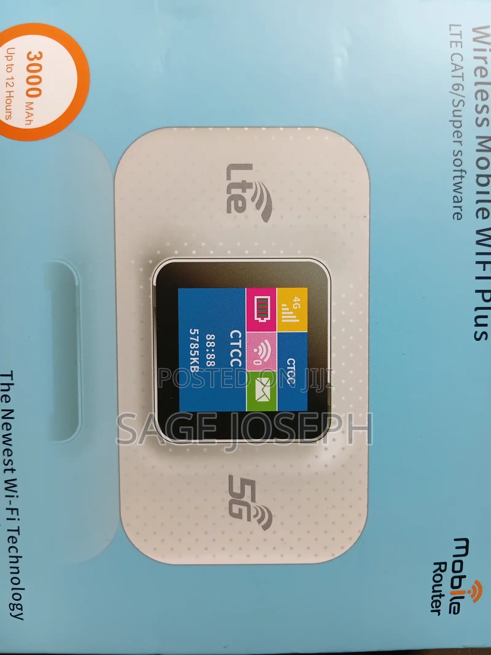 Wireless Mobile Wifi Plus (5g Mifi Router)