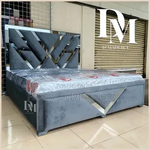 Exotic 6 by 6 Bed Frame Plus Bedside Drawer