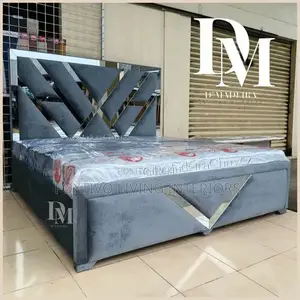 Exotic 6 by 6 Bed Frame Plus Bedside Drawer