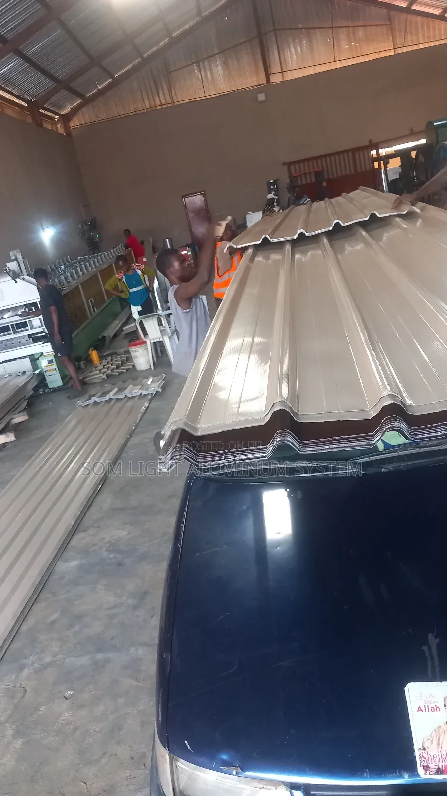 0.45 Longspan Aluminium Roofing Sheet Premium Oven Bake Material