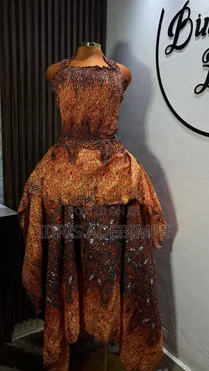 Beautiful Ankara Skirt Top 2-Piece Set Available for Just ₦10,000!