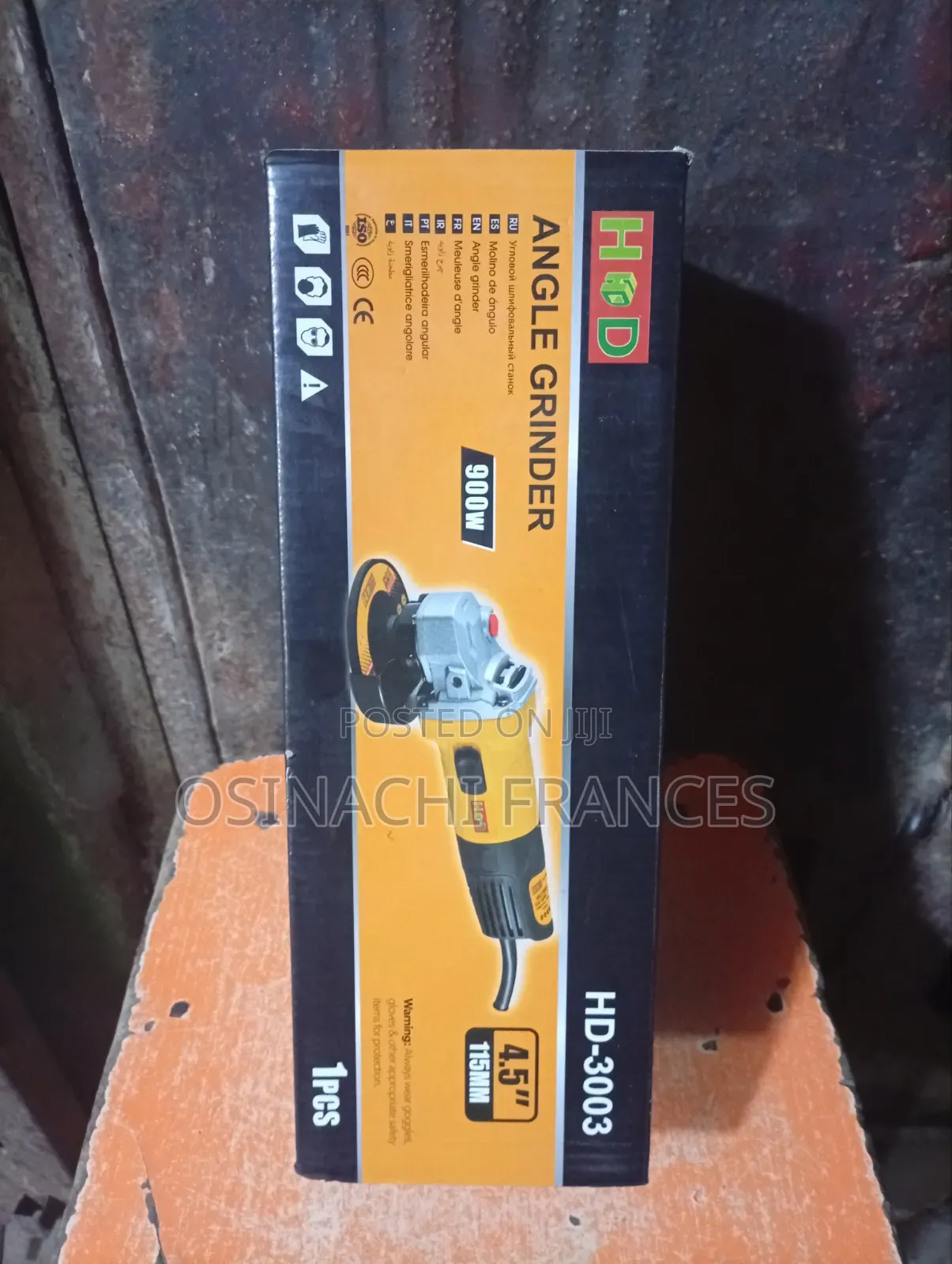 Hd Original Angle Grinding Machine 4.5" 115mm