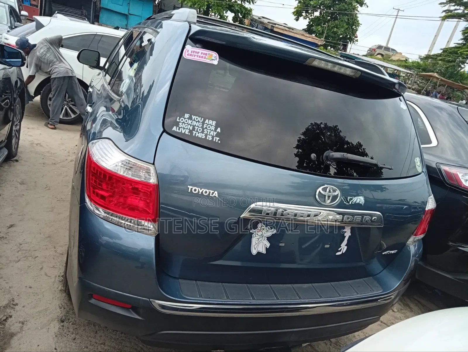 Toyota Highlander 2013 Blue