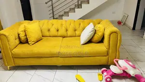 Two 3 Sitter Sofa