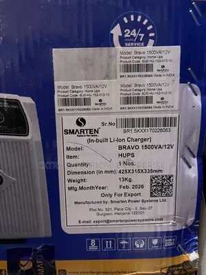 1.5kva 12v Inverter Smarten
