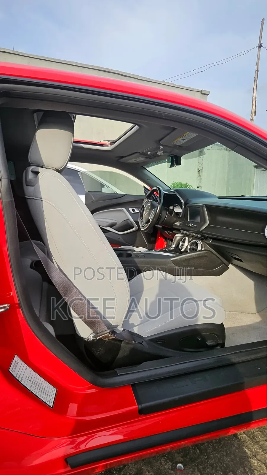Chevrolet Camaro 2018 Red