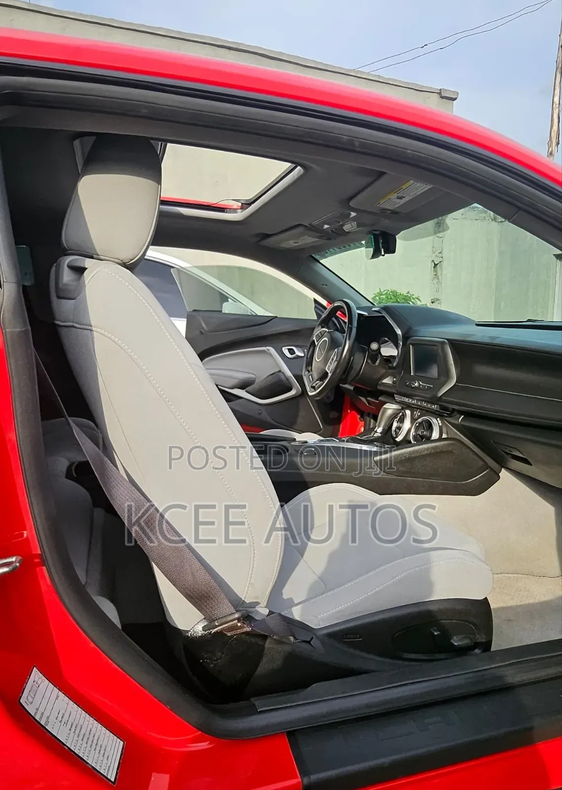 Chevrolet Camaro 2018 Red