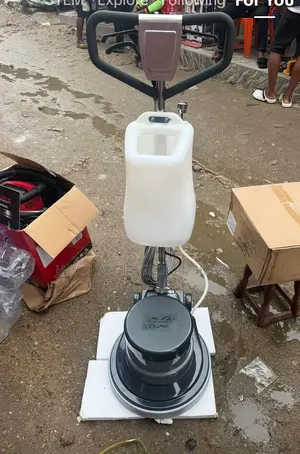 Floor Scrubber Comes With 3 Sets of Extra Brush Free