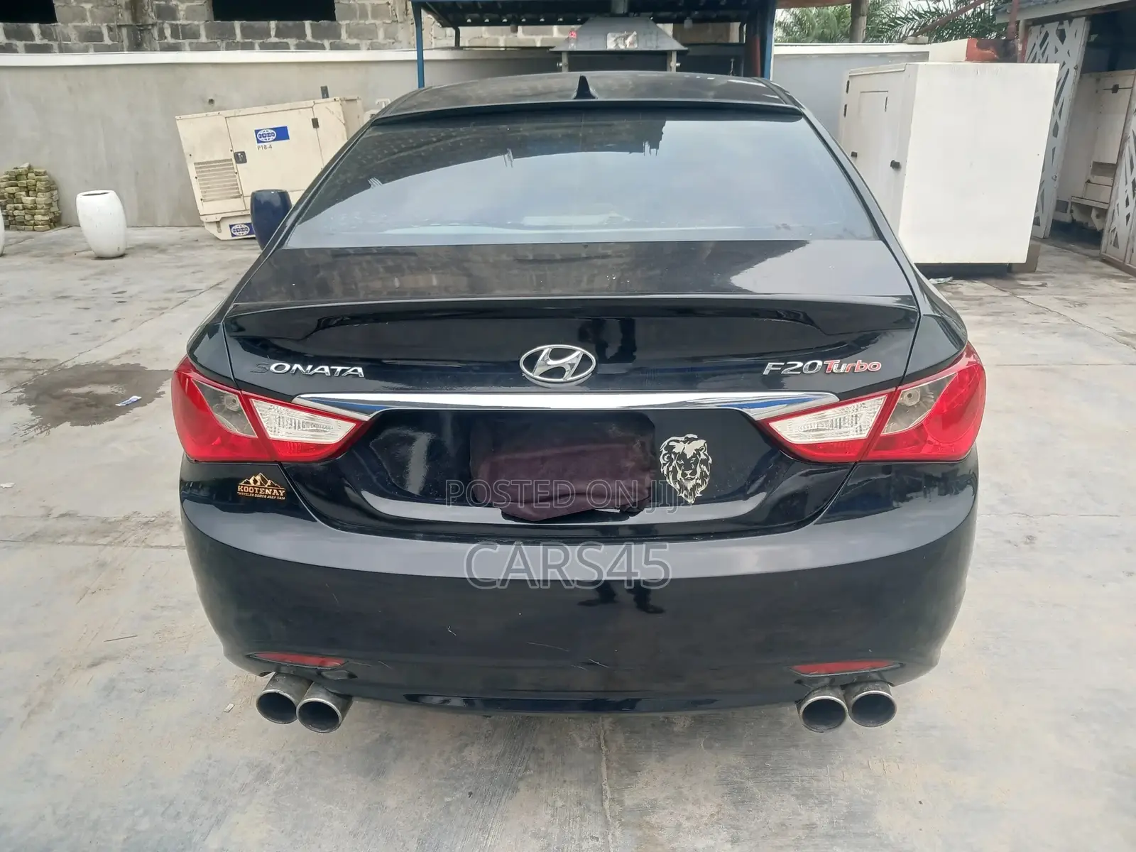 Hyundai Sonata 2012 Black