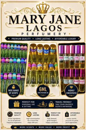 **Undiluted Perfume Oils Lagos - Wholesale Retail.