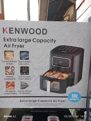Extra Large Capacity Deep Air Fryer 10l)