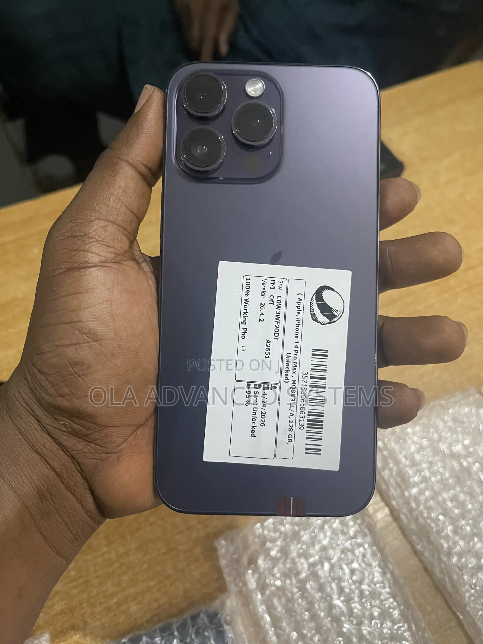 Apple iPhone 14 Pro Max 128 GB Gray