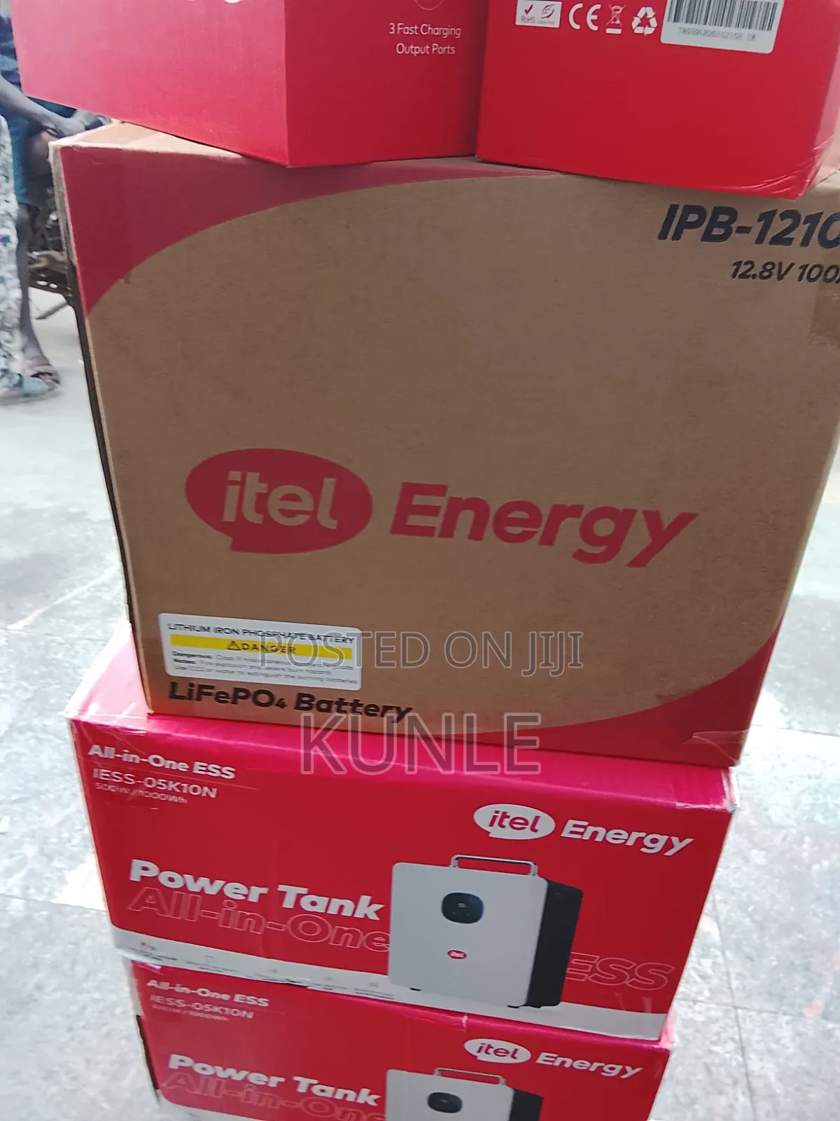 Itel Energy Power Tank (All in One)
