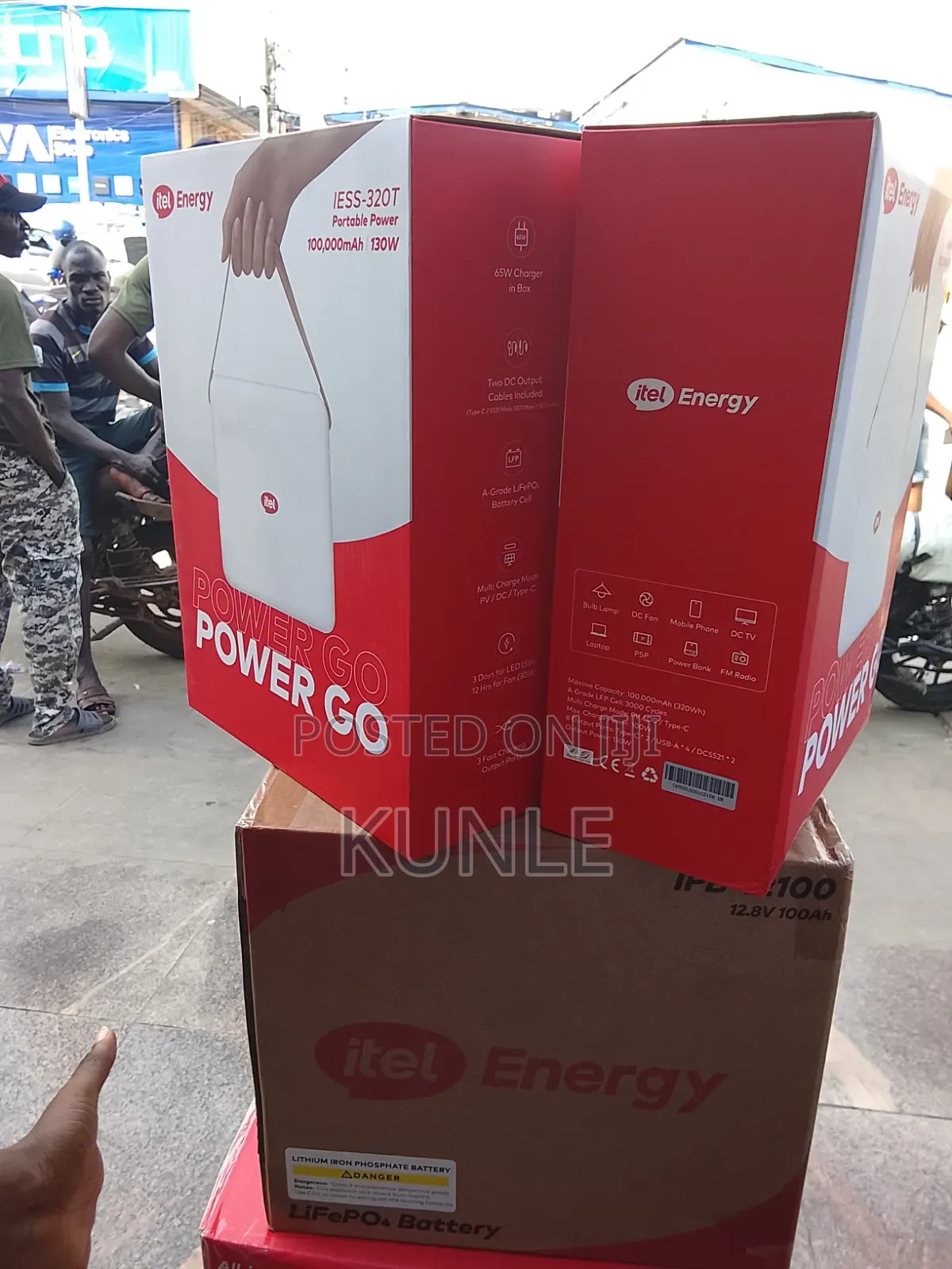 Itel Energy Power Tank (All in One)