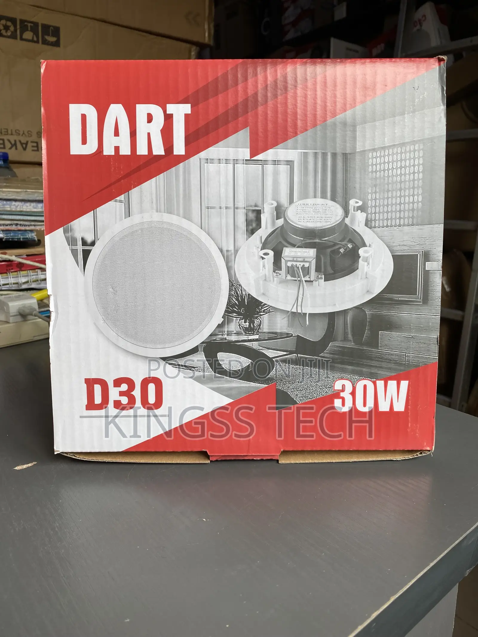Dart D30 Ceiling Speaker 30w