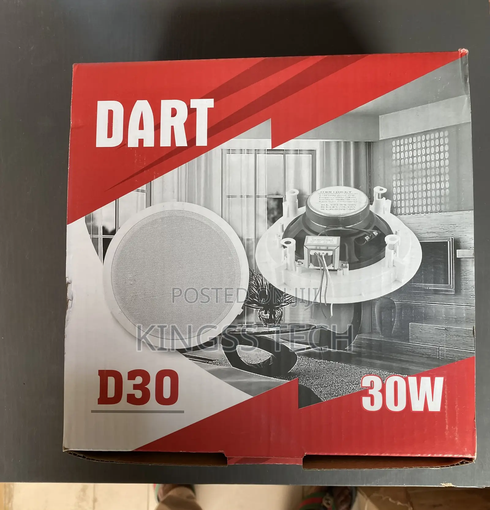 Dart D30 Ceiling Speaker 30w
