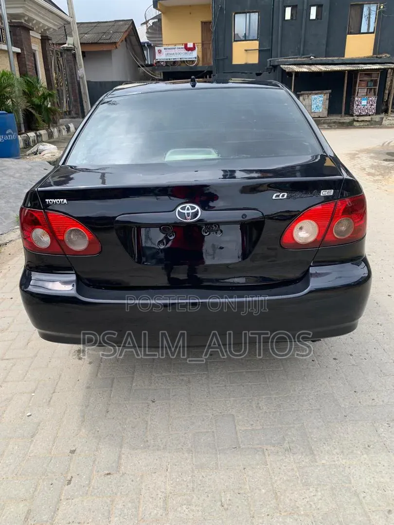 Toyota Corolla 2007 Black