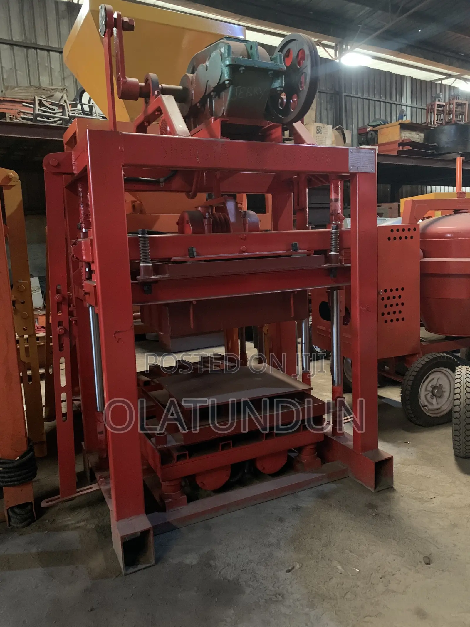 Qtj4-40b Block Moulding Machine