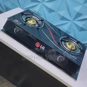 LG Model LG-115 Table Top 2-Burner Gas Cooker.